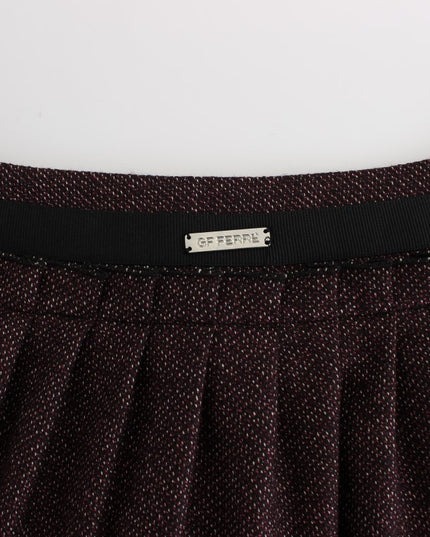 GF Ferre Purple Short Flannel Skirt
