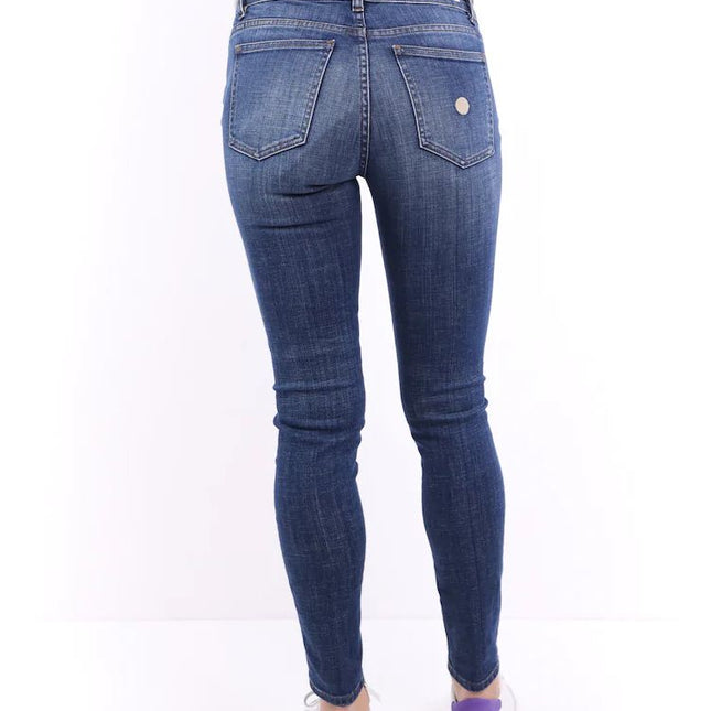 Don The Fuller Blue Cotton Women Jeans