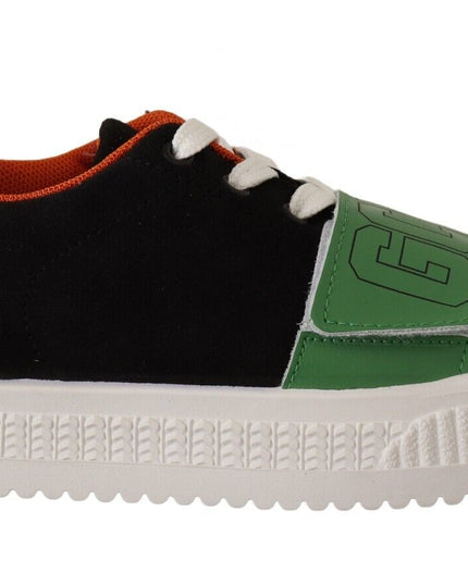 GCDS Multicolor Suede Low Top Lace Up Women Sneakers Shoes