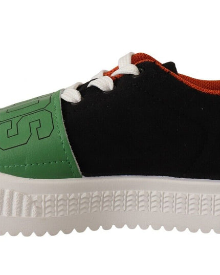 GCDS Multicolor Suede Low Top Lace Up Women Sneakers Shoes