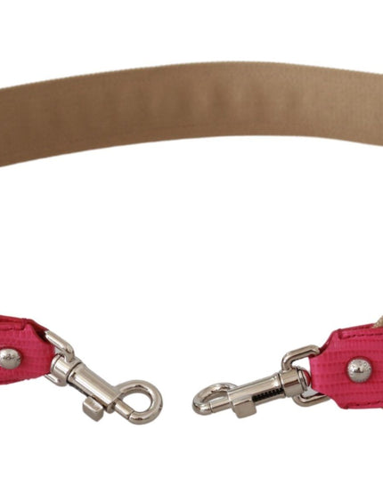 Dolce & Gabbana Pink Handbag Accessory Leather Shoulder Strap