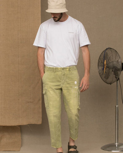 Don The Fuller Green Cotton Men Jeans