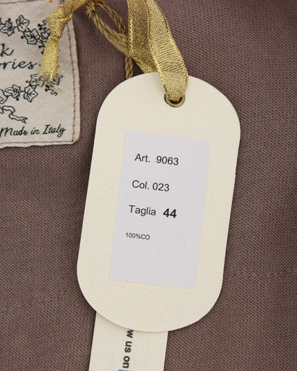 PINK MEMORIES Purple Lace Cotton Cardigan Sweater