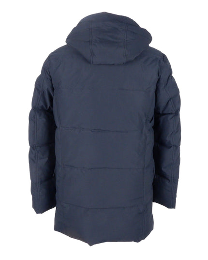 Emilio Romanelli Sleek Blue Men's Hooded Jacket