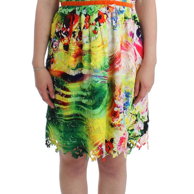 Lanre Da Silva Ajayi Multicolor Organza Sheath Dress