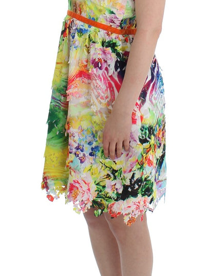 Lanre Da Silva Ajayi Multicolor Organza Sheath Dress