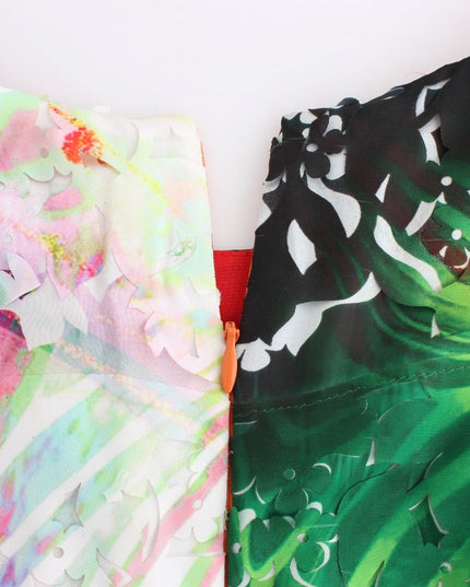 Lanre Da Silva Ajayi Multicolor Organza Sheath Dress