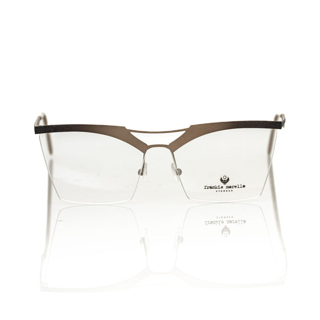 Frankie Morello Gold Metallic Women's Eyeglass Frame