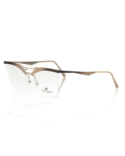 Frankie Morello Gold Metallic Women Frame