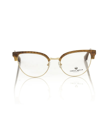 Frankie Morello Brown Metallic Fibre Women Frame