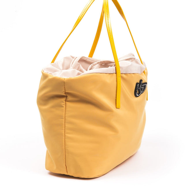 BYBLOS Yellow Polyester Women Shoulder Bag