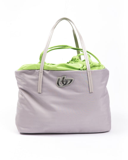 BYBLOS Gray Polyester Women Shoulder Bag