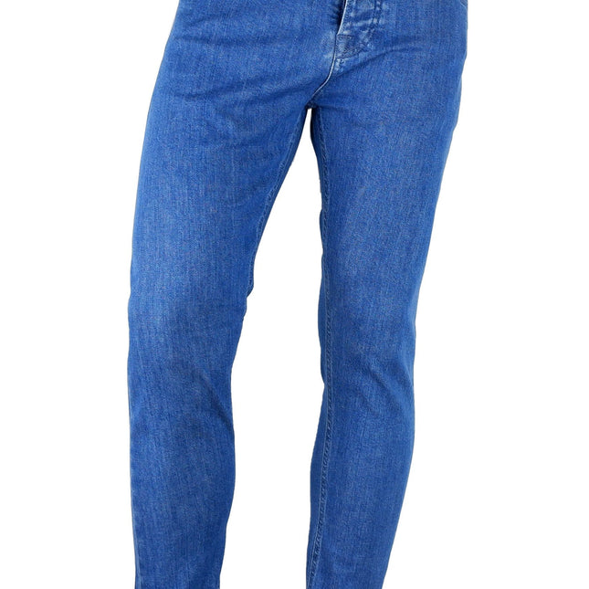 Aquascutum Blue Cotton Men's Jeans