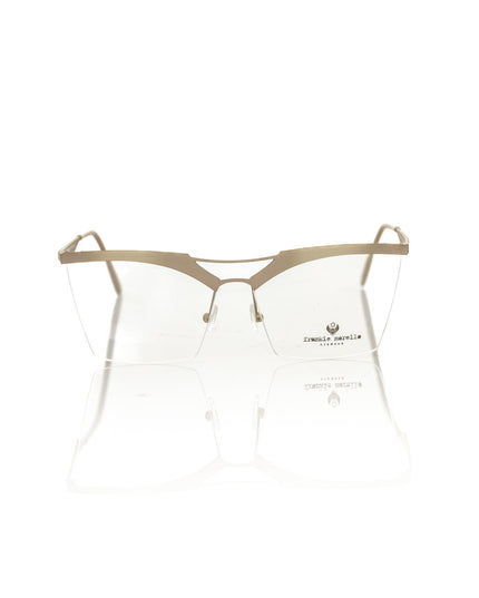 Frankie Morello Brown Metallic Women's Eyeglass Frame