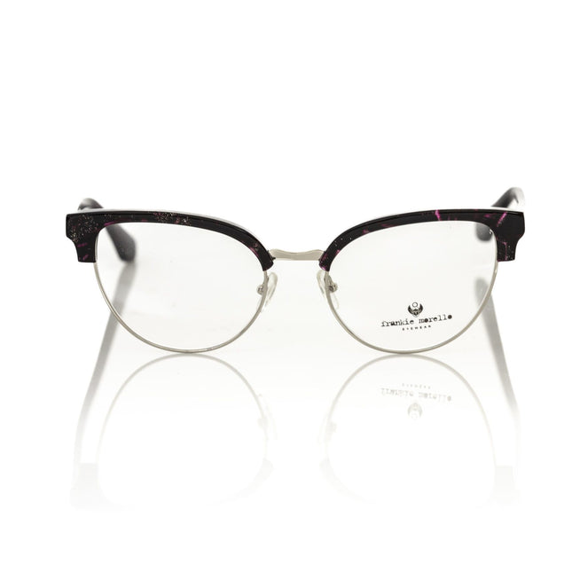 Frankie Morello Burgundy Metallic Women Frame