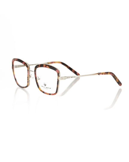 Frankie Morello Red Metallic Women's Eyeglass Frame