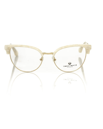 Frankie Morello White Metallic Women's Frame