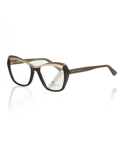 Frankie Morello Black Acetate Women's Eyeglass Frame