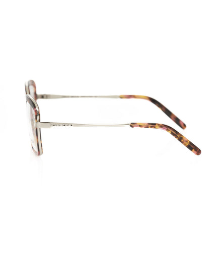 Frankie Morello Red Metallic Women's Eyeglass Frame