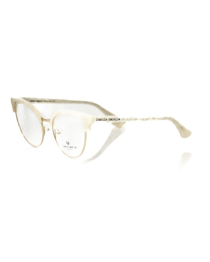 Frankie Morello White Metallic Women's Frame