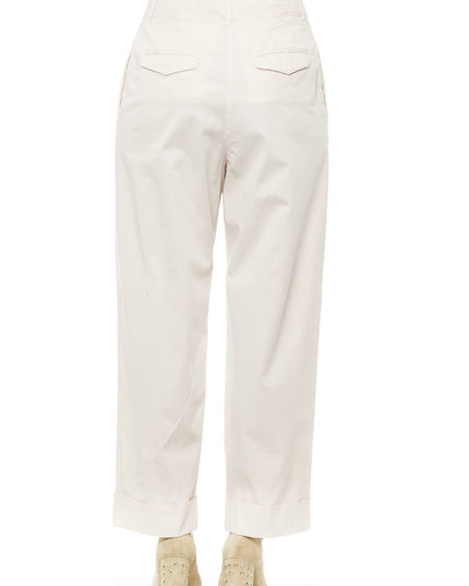 Peserico Beige Cotton Jeans & Pants
