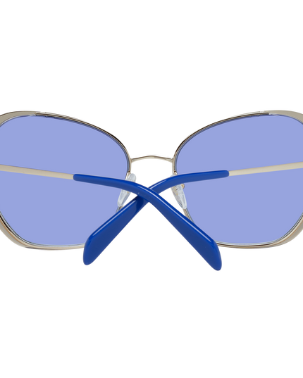 Emilio Pucci Gold Metal Sunglasses