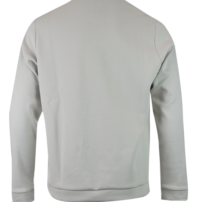 Hugo Boss Elegant Beige Cotton Sweatshirt