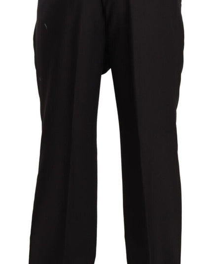 Domenico Tagliente Gray Polyester Single Breasted Formal Suit