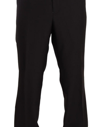 Domenico Tagliente Gray Polyester Single Breasted Formal Suit