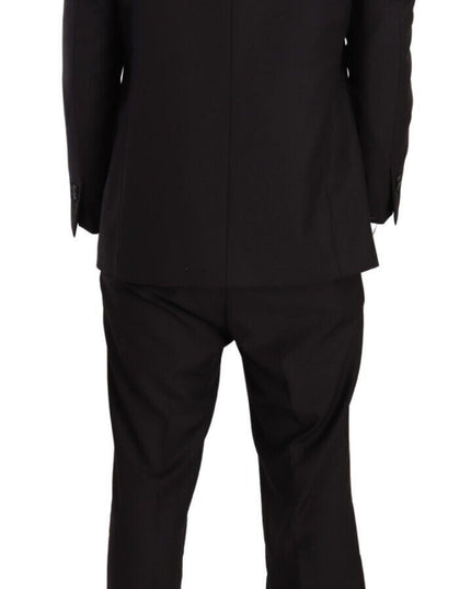 Domenico Tagliente Dark Gray Single Breasted Formal Suit