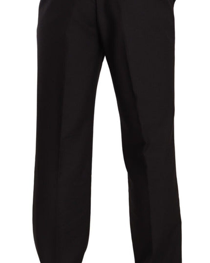 Domenico Tagliente Dark Gray Single Breasted Formal Suit