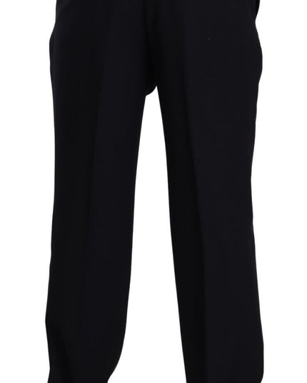 Domenico Tagliente Blue Polyester Single Breasted Formal Suit