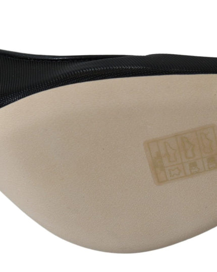 Jimmy Choo Elegant Black Mesh Crystal Pumps