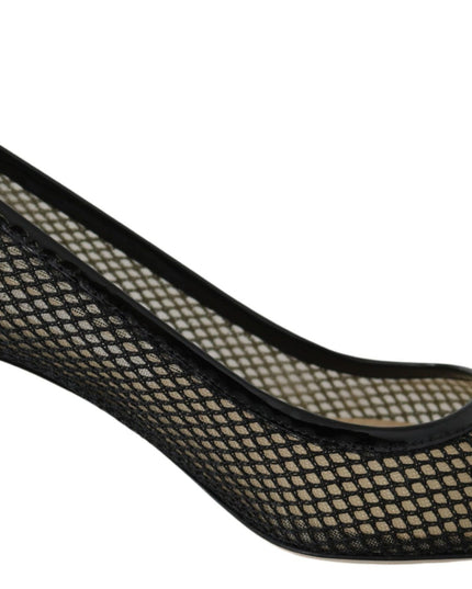 Jimmy Choo Chic Patent Mesh Pointed Pumps