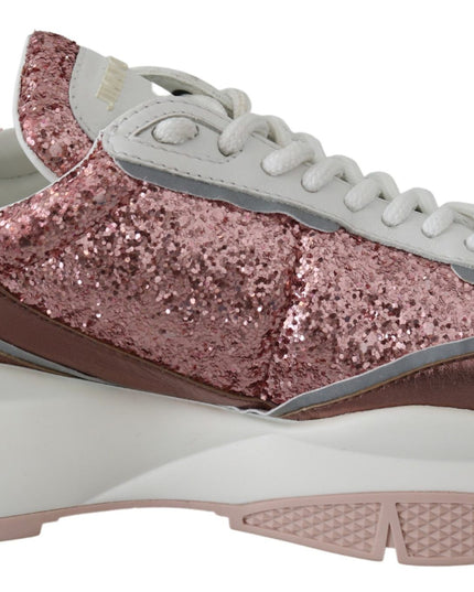 Jimmy Choo Candyfloss Glitter Sneaker Euphoria