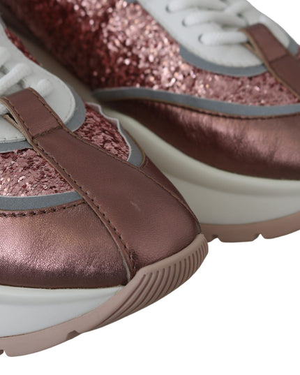 Jimmy Choo Candyfloss Glitter Sneaker Euphoria