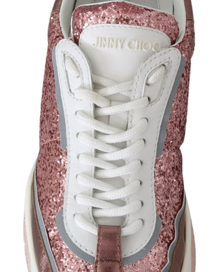 Jimmy Choo Candyfloss Glitter Sneaker Euphoria