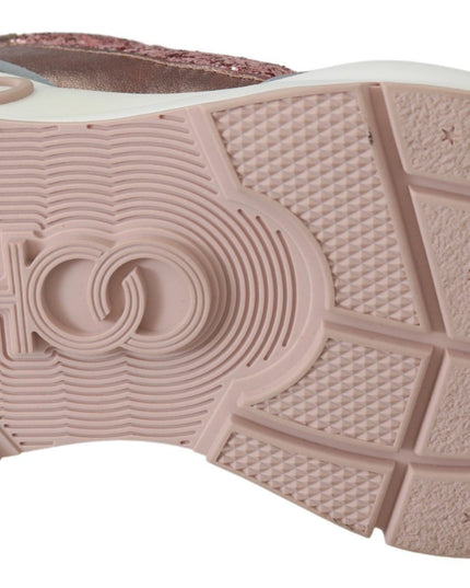 Jimmy Choo Candyfloss Glitter Sneaker Euphoria