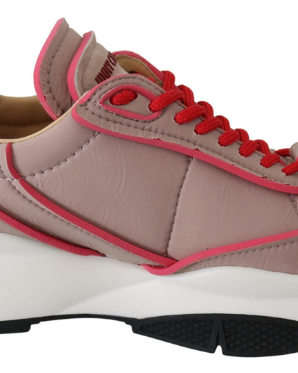 Jimmy Choo Ballet Pink Chic Padded Sneakers