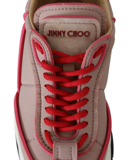 Jimmy Choo Ballet Pink Chic Padded Sneakers
