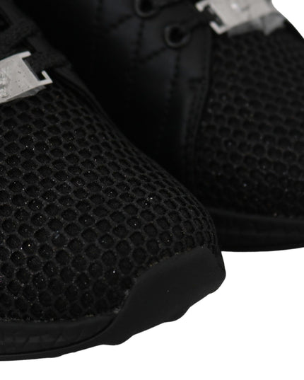 Plein Sport Exquisite Black Runner Gisella Sports Sneakers