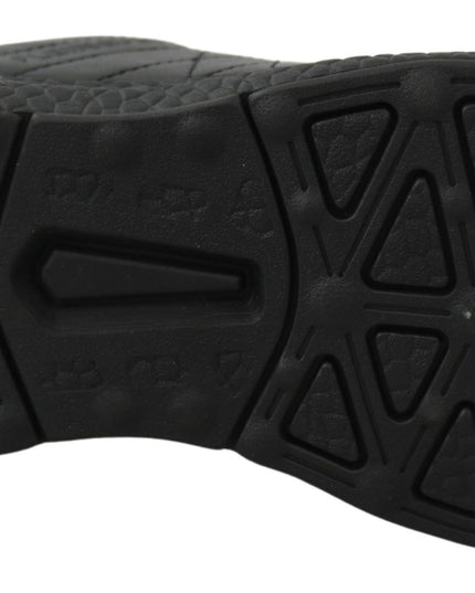 Plein Sport Exquisite Black Runner Gisella Sports Sneakers