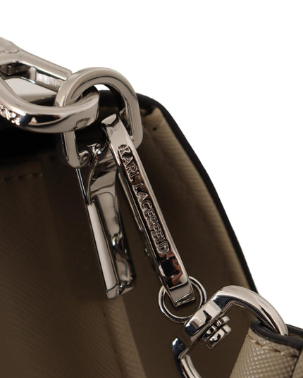 Karl Lagerfeld Sage Polyurethane Shoulder Bag