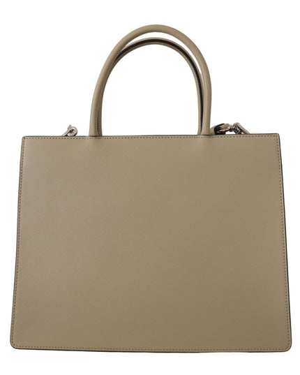 Karl Lagerfeld Sage Green Polyurethane Tote Shoulder Bag