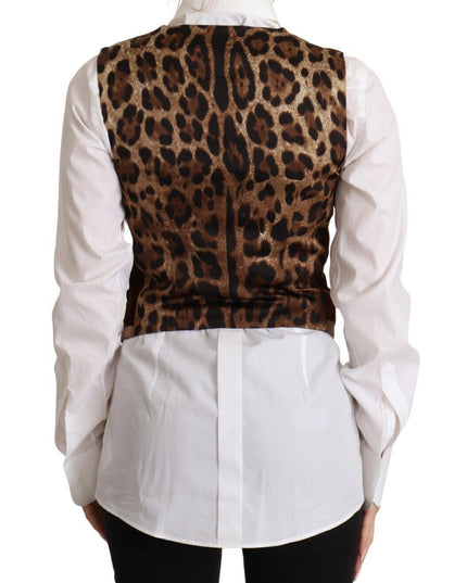 Dolce & Gabbana Bordeaux Velvet Cotton V-neck Sleeveless Vest Top