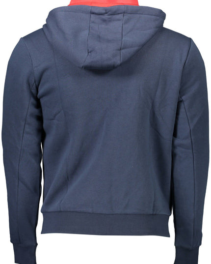 U.S. POLO ASSN. Blue Cotton Mens Sweater