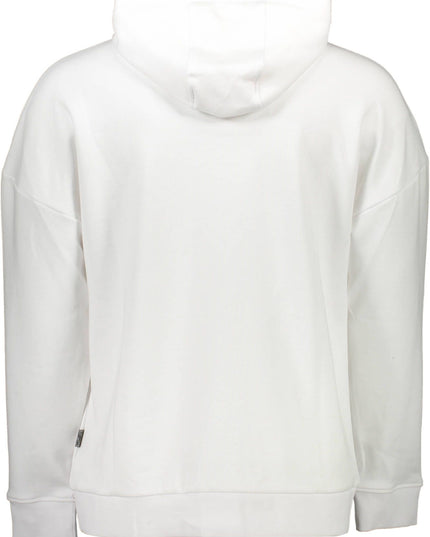 Plein Sport White Cotton Men Sweater