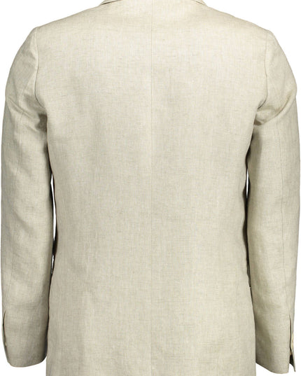 Gant Beige Linen Blazer Jacket