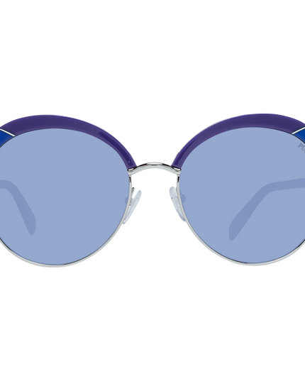 Emilio Pucci Purple Metal & Plastic Sunglasses