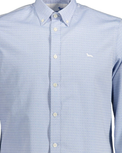 Harmont & Blaine Light Blue Cotton Regular Fit Shirt